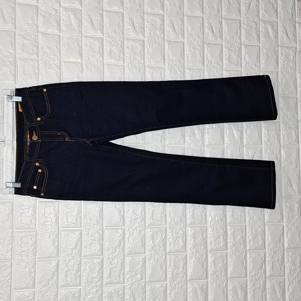 TORY BURCH Classic TORY Boot Cut Dark Wash Jeans